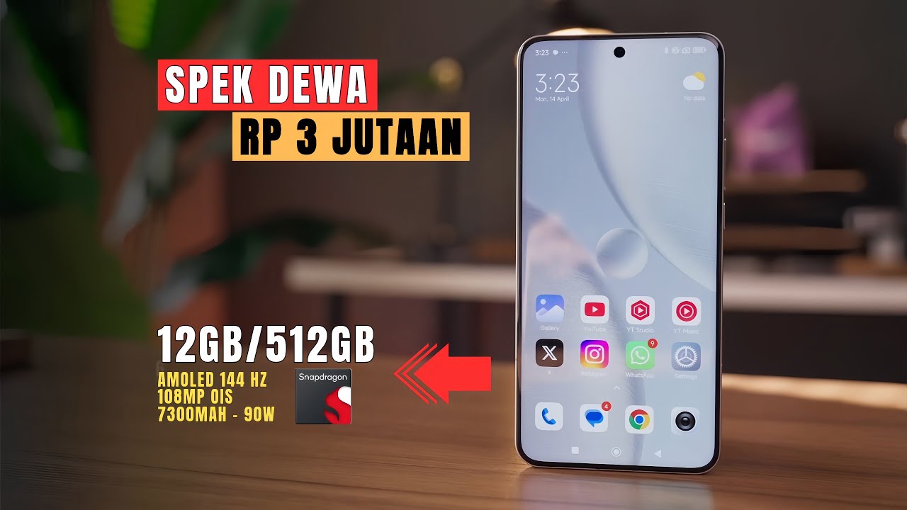 7 HP Harga 3 Jutaan Terbaik [3 - 3,5 Jutaan] Oktober 2025