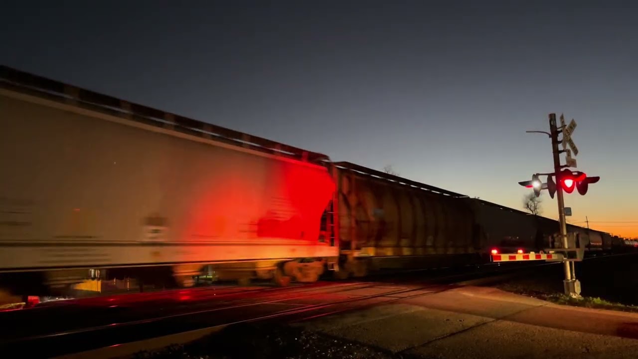 Norfolk Southern 8039 At Davis Dr Thru Luling LA (Filmed: 2/18/24)