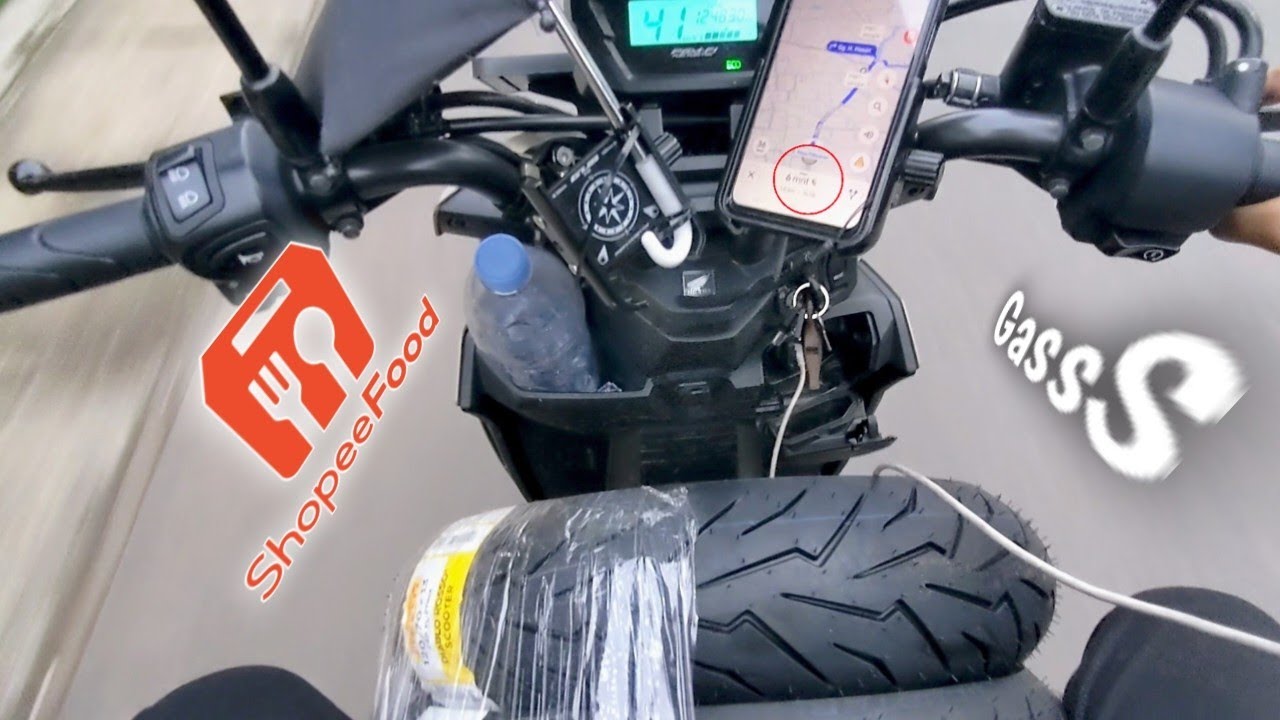 Vlog Driver shopee food pemula