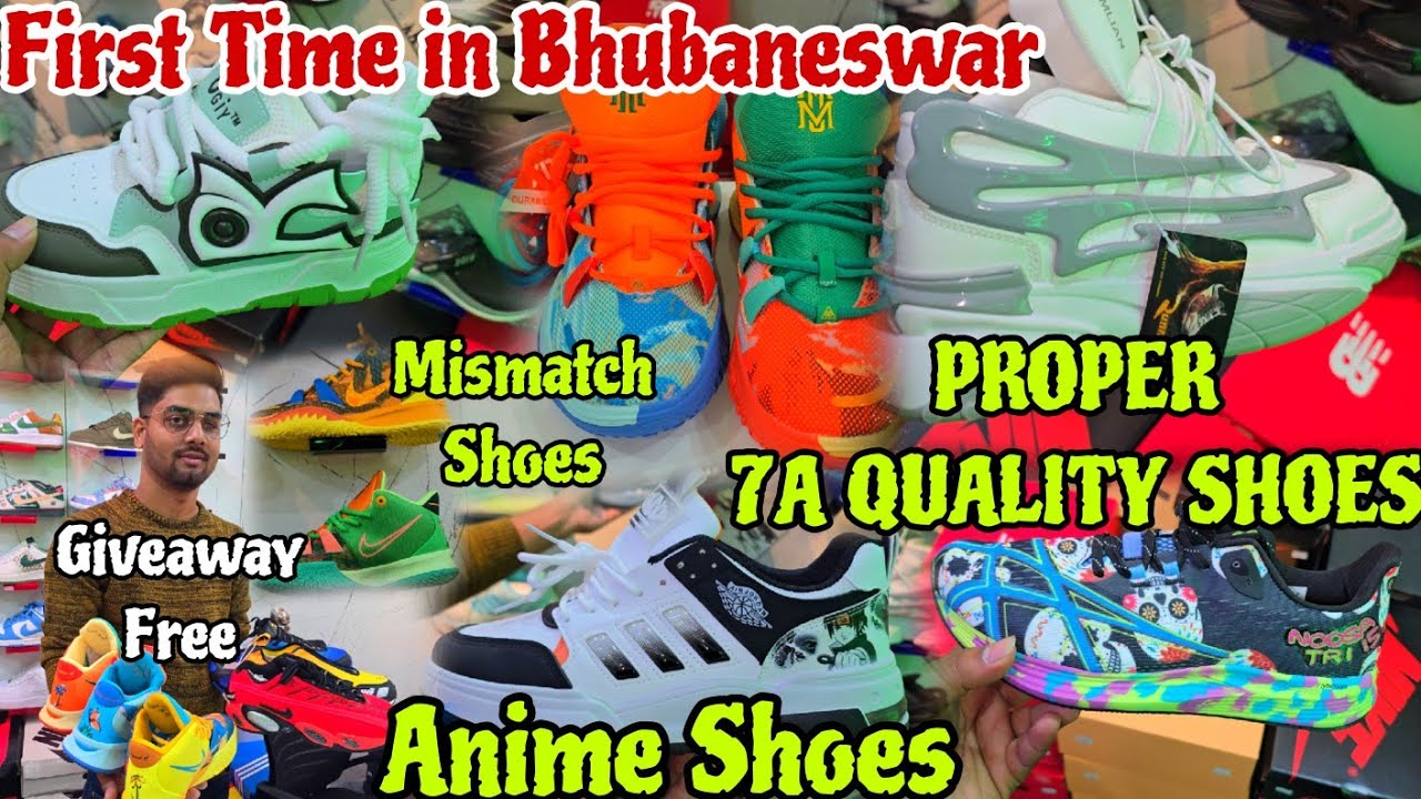 New 7A Quality Shoe Store In Bhubaneswar // Anime Shoes & Automatic Shoes ₹699 Only / Jena BabuVlogs