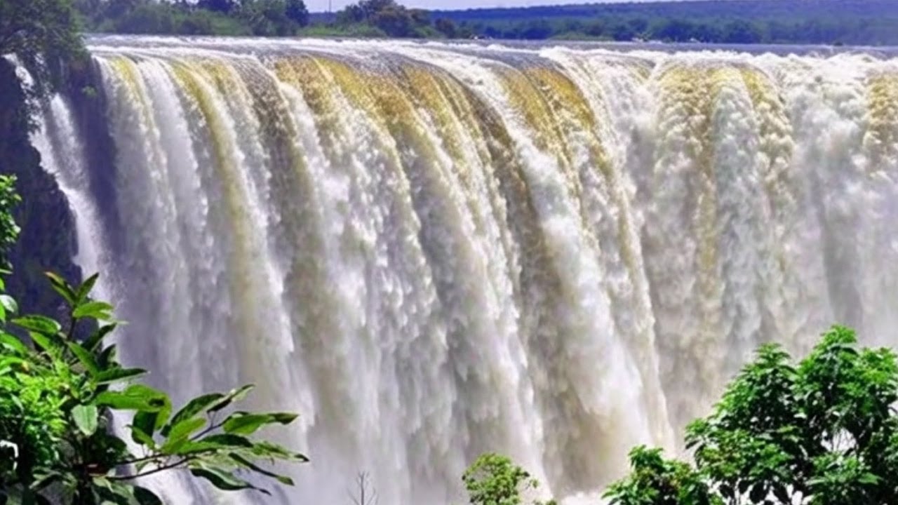 Best Waterfall in Nature  Powerful & Breathtaking Views |Soothing Healing