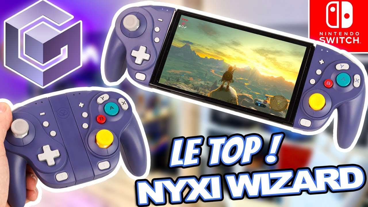Cette Manette SWITCH de dingue aux allures de GAMECUBE NYXI WIZARD ! Adieu JOYCON DRIFT HALL EFFECT