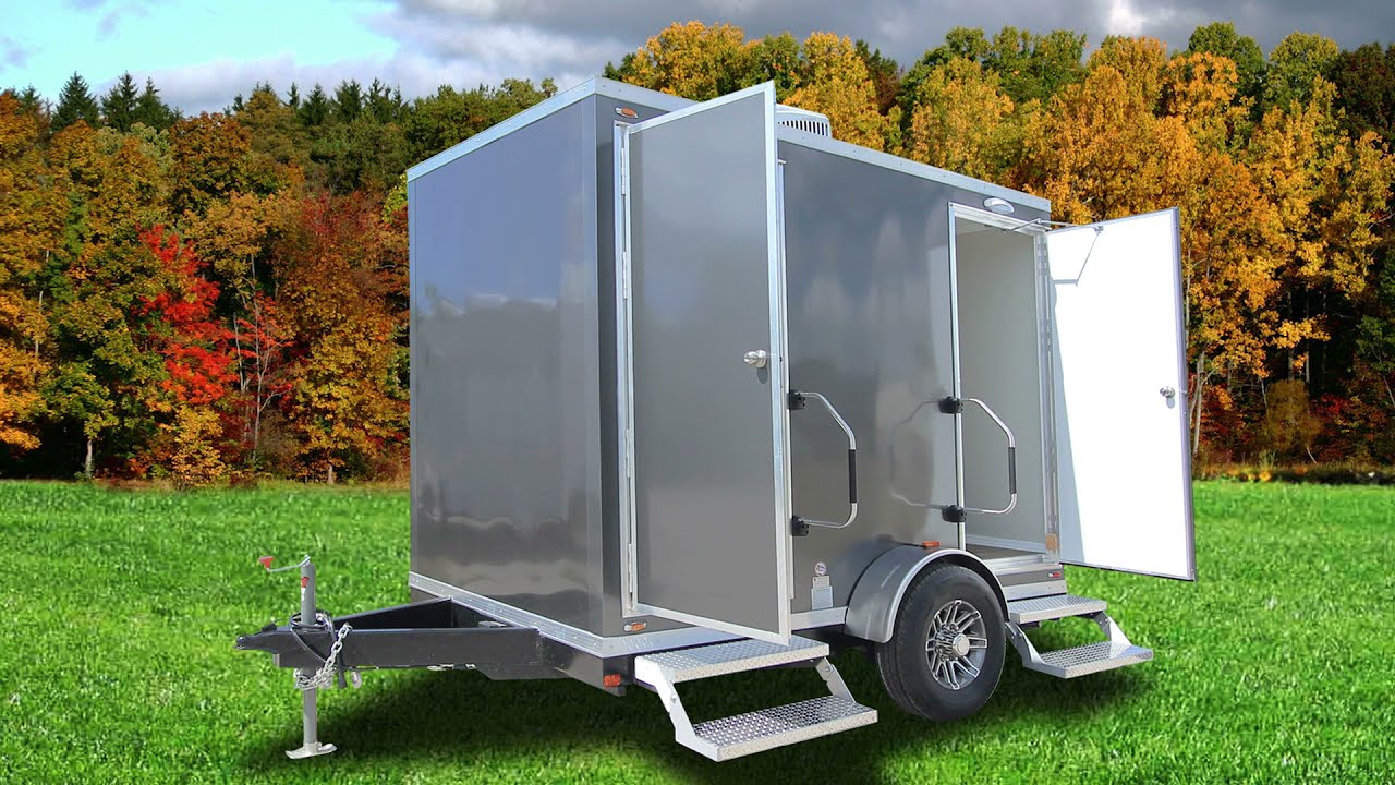 Walk Through Tutorial: 2 Station Portable Restroom Trailer | Oahu Series 10'
