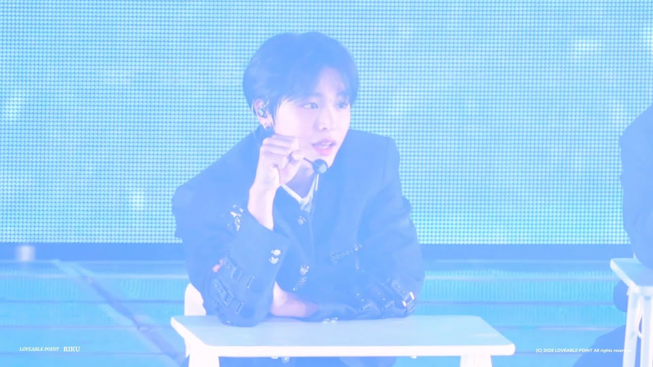 [4K] 250321 로그인 첫콘 3분까진 필요없어 엔시티 위시 리쿠 NCT WISH RIKU FOCUS FANCAM