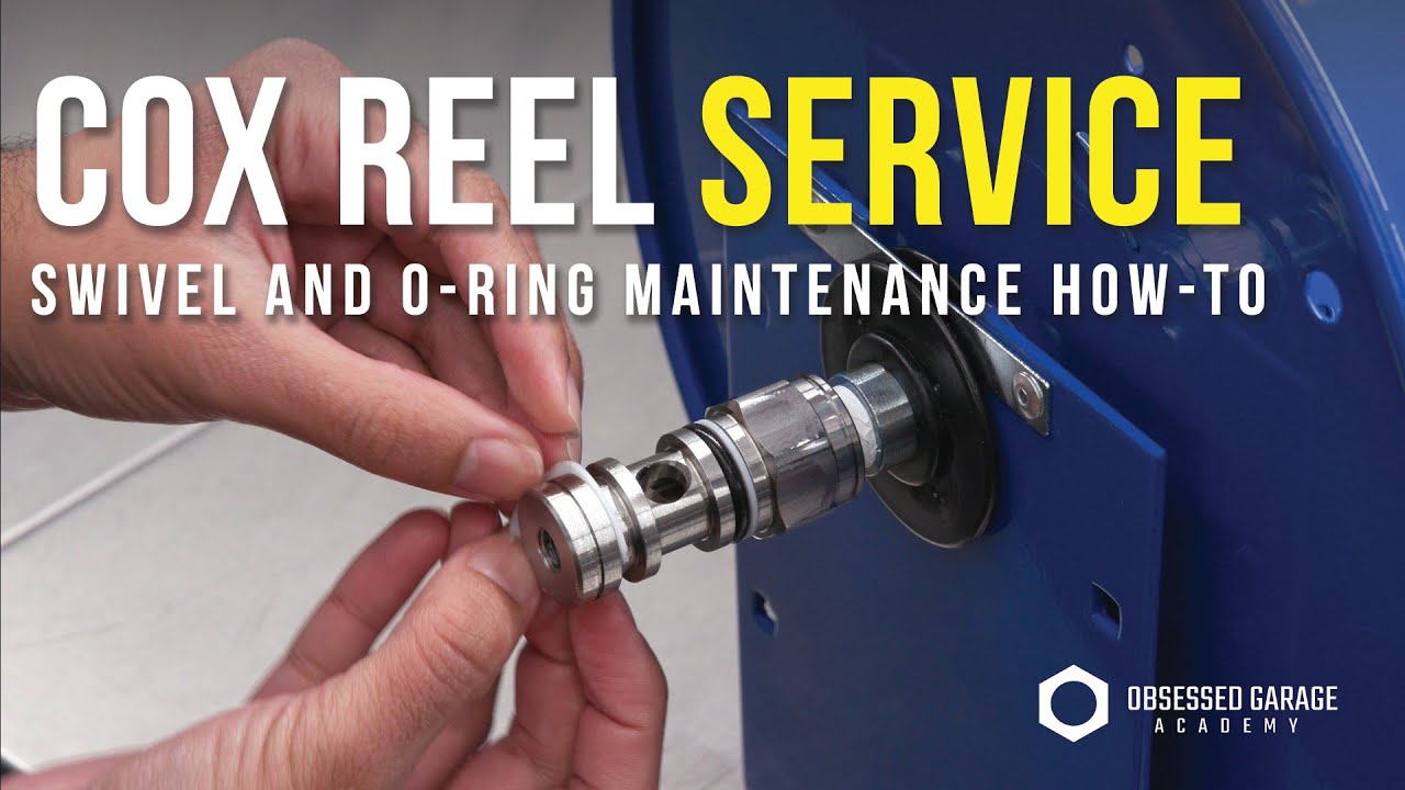 How to Service a Hose Reel Swivel - Coxreels Hand Crank Hose reel