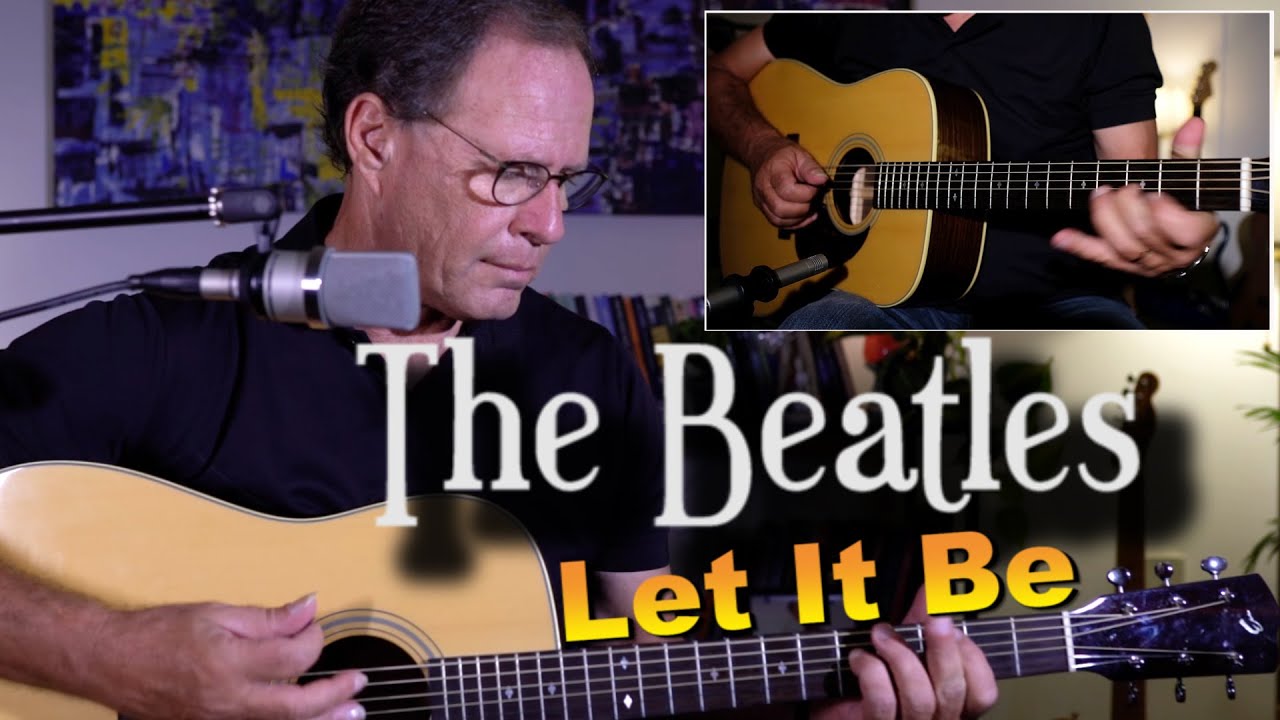 The Beatles - Let It Be - Acoustic Guitar Cover - by Erez Gross