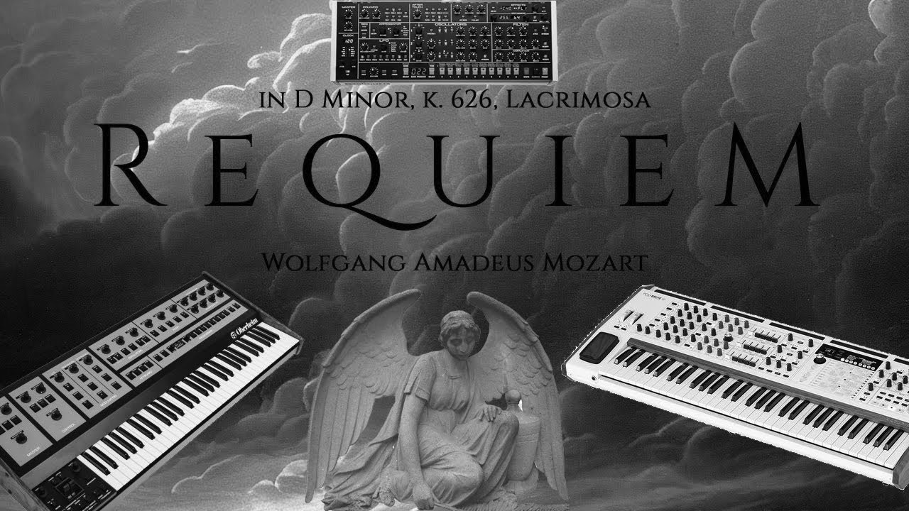 Mozart's Lacrimosa performed on the Arturia Polybrute 12, the OBX8, and the Trigon 6 synthesizers