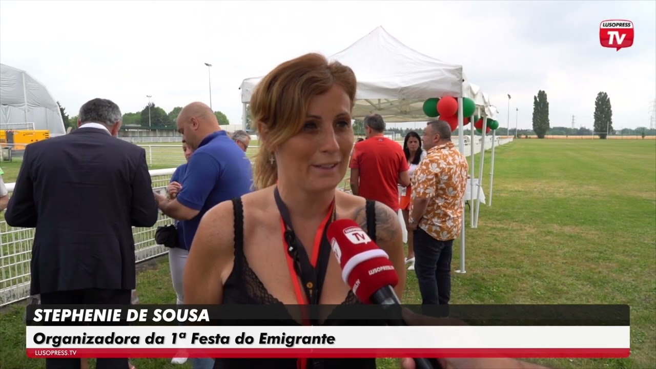 Milhares de pessoas na primeira edição da Festa do Emigrante em Herbay no Stade Beauregards.