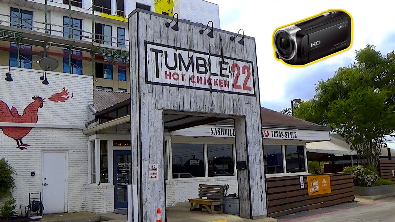 Picking Up Food in Austin - Sony HDR CX405 Handycam Camcorder | 1080p 60fps in 2024