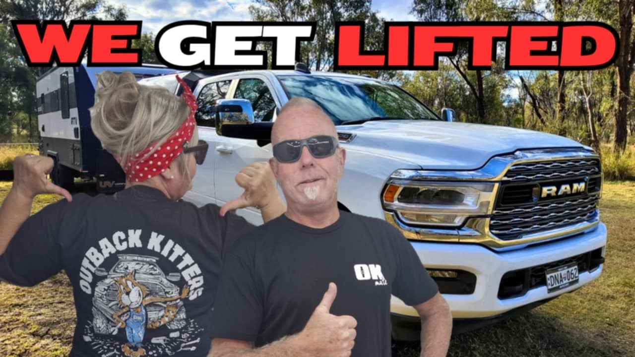 BACK TO THE BUSH - OUTBACK KITTERS 2 INCH LIFT - AND A STUNNING HIP CAMP THAT IS A MUST SEE.