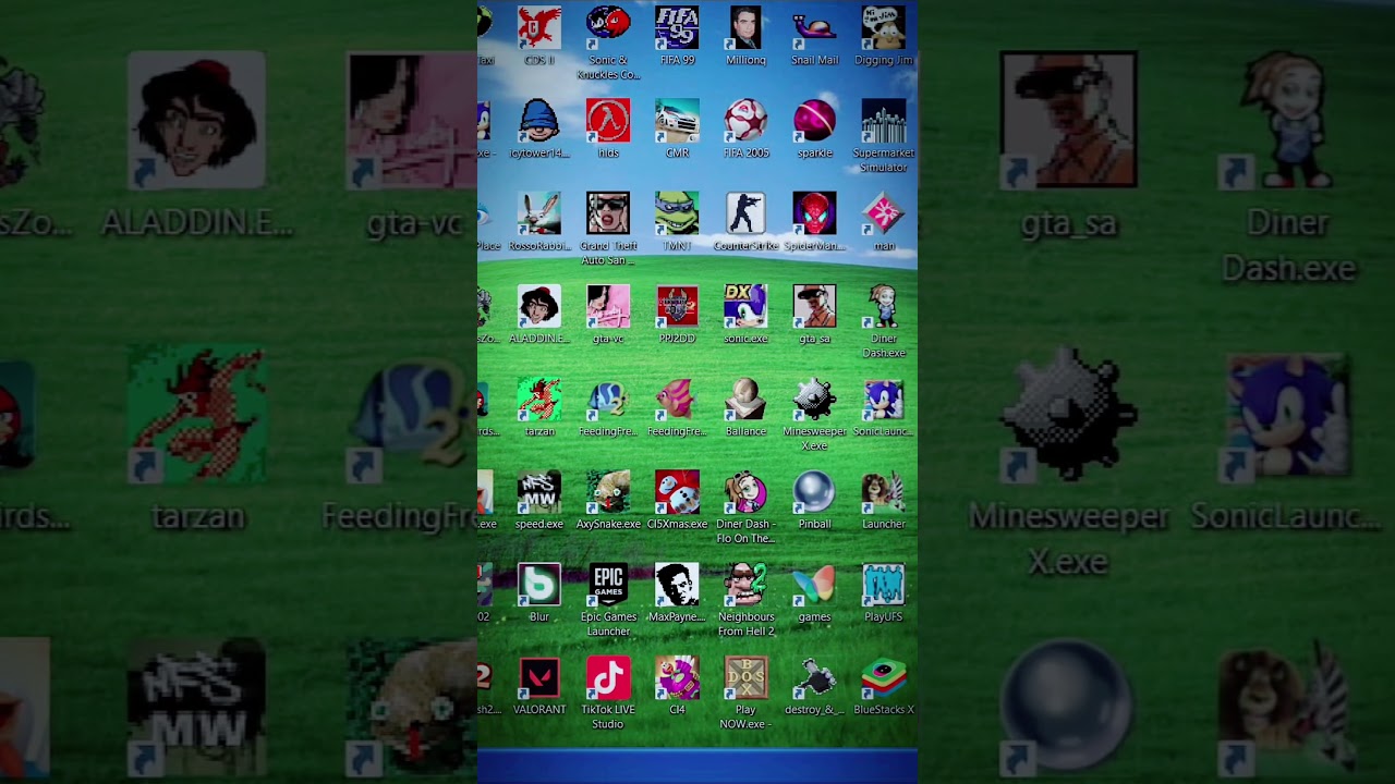 Old Games - Windows XP #trending #trendingshorts #games #viralvideo