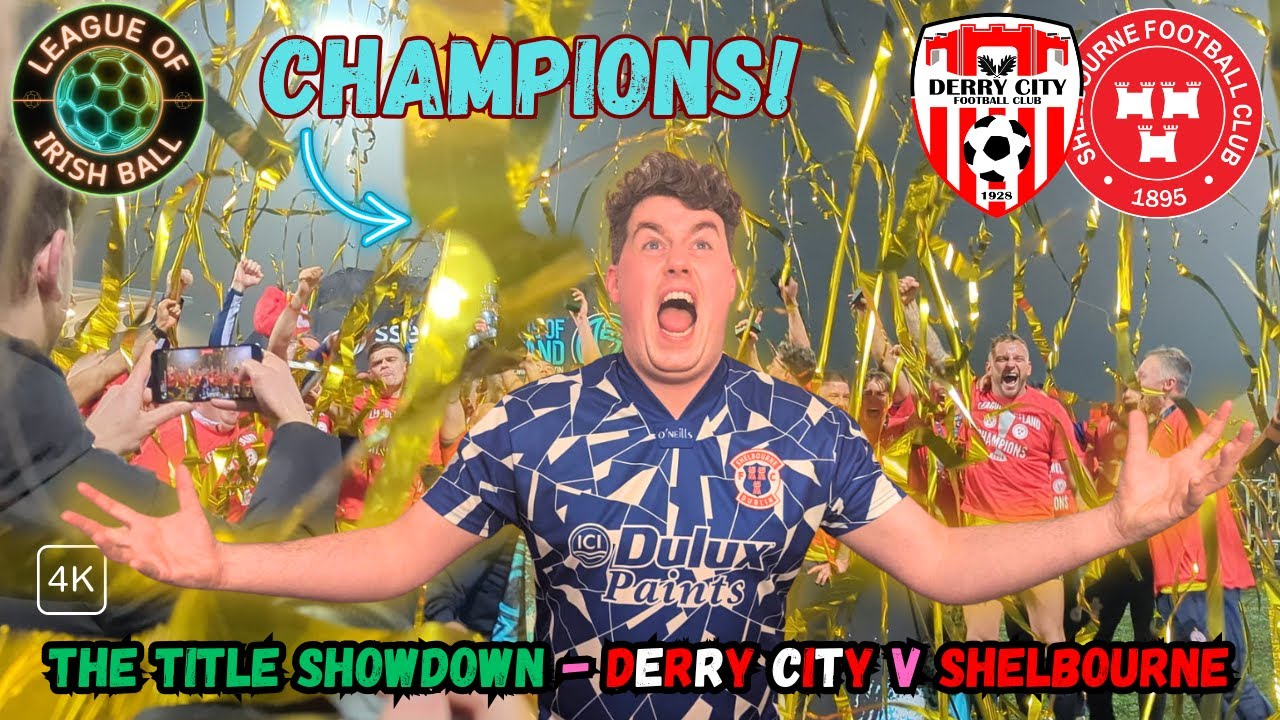 SHELBOURNE CROWNED CHAMPIONS! Pitchside Access for an Unforgettable Title Win Celebration 🏆