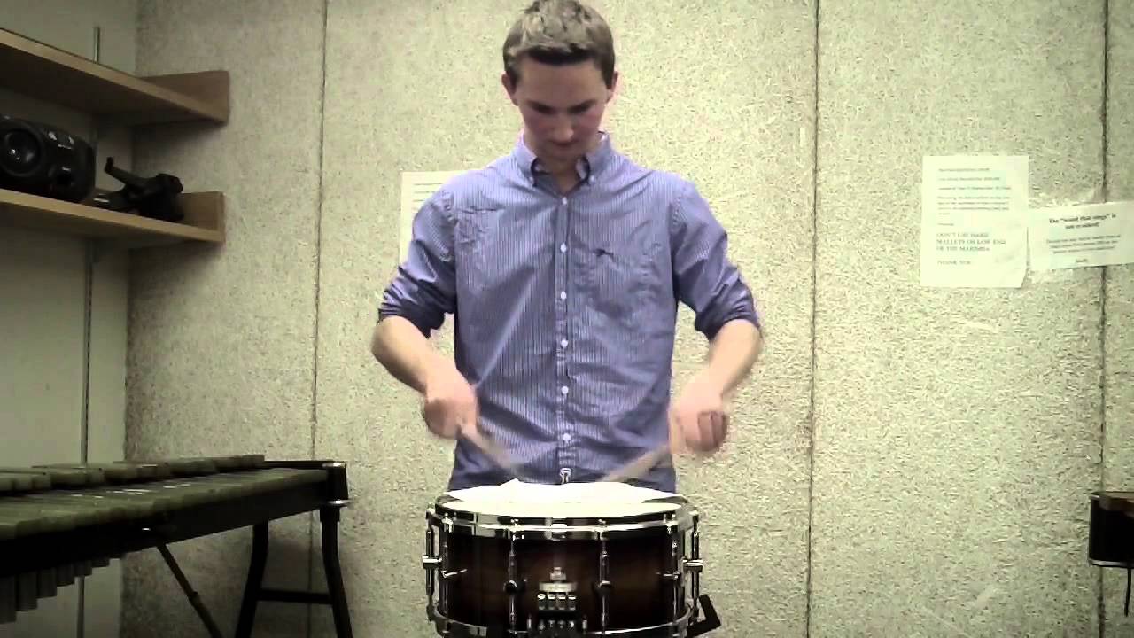 Del&eacute;cluse: &Eacute;tude #9 for Snare Drum