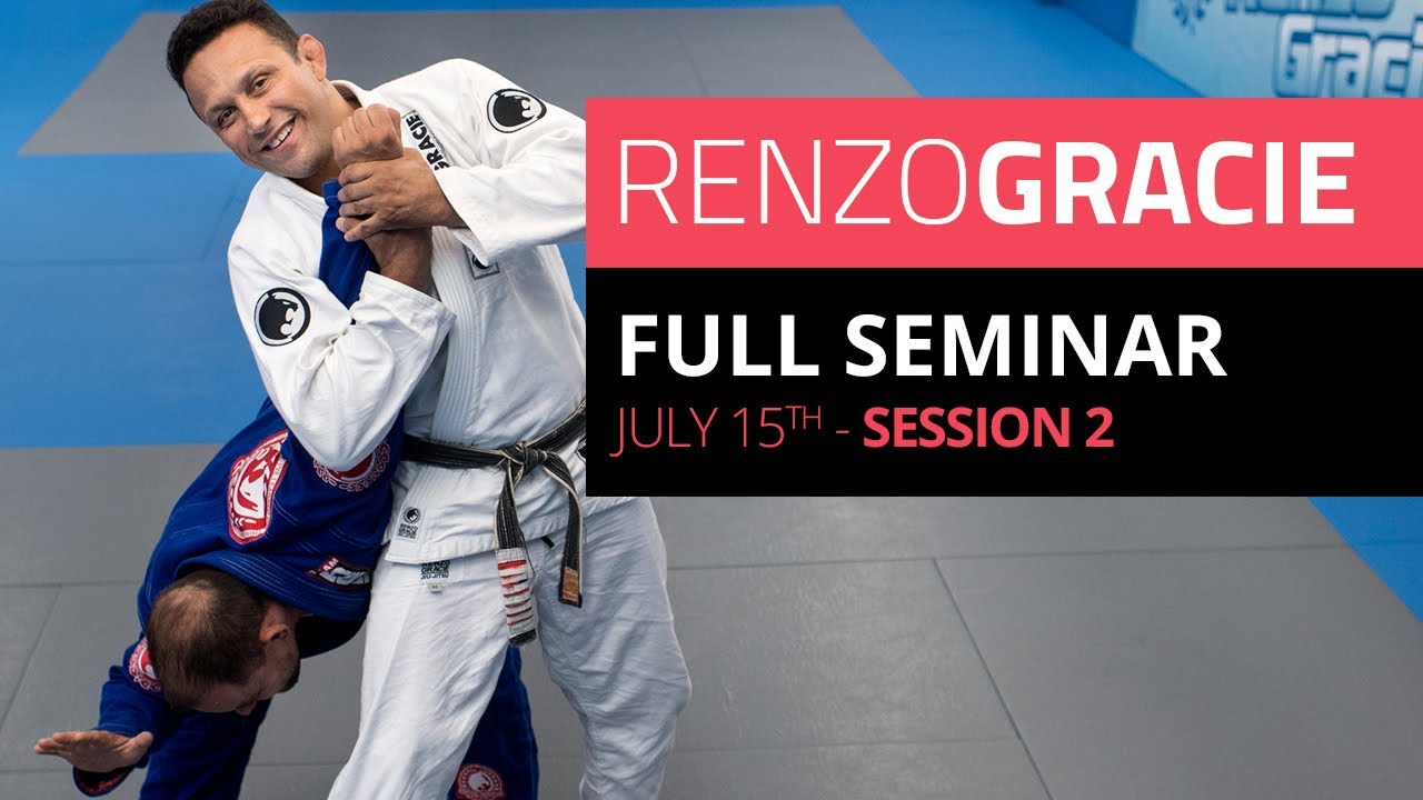 Renzo Gracie Seminar in Rio de Janeiro -- Session II