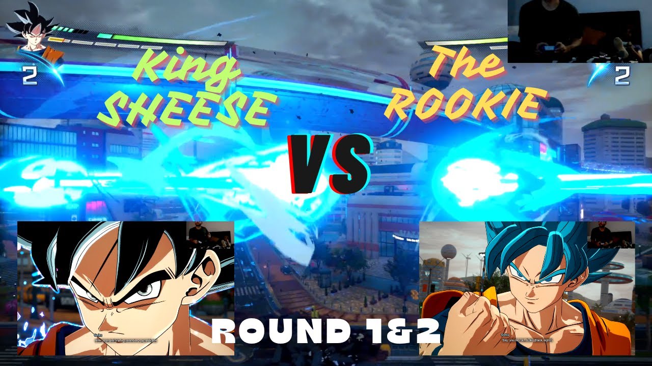 Dragon Ball Sparking! Zero — KING SHEESE vs THE ROOKIE | Local PvP Collab Battle  | ROUND 1 & 2 | PC