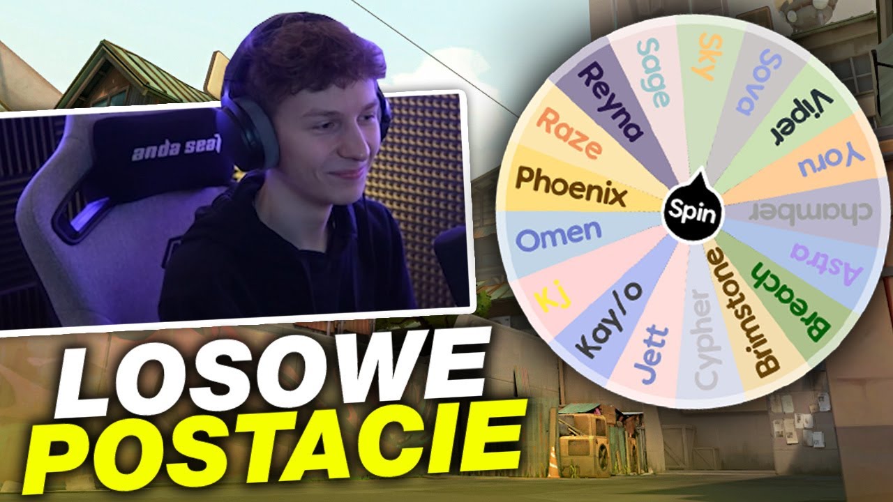 LOSOWE POSTACIE NA RADIANTY Z VEDO w VALORANT