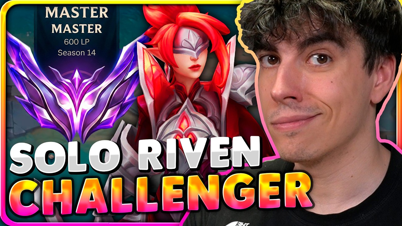 😱¡SOLO RIVEN MEDIO a CHALLENGER! ¡PROYECTO CHALLENGER en 2026! START 600 LPS MASTER