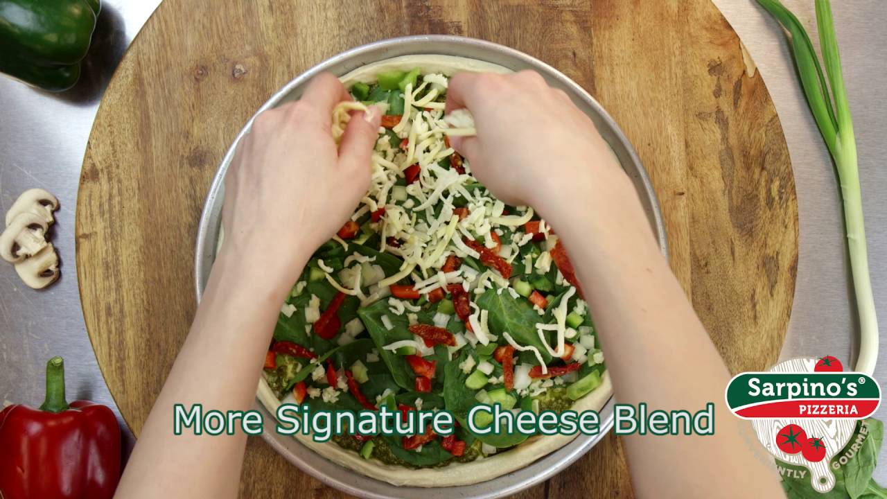Sarpino's Pesto Veggie Pizza
