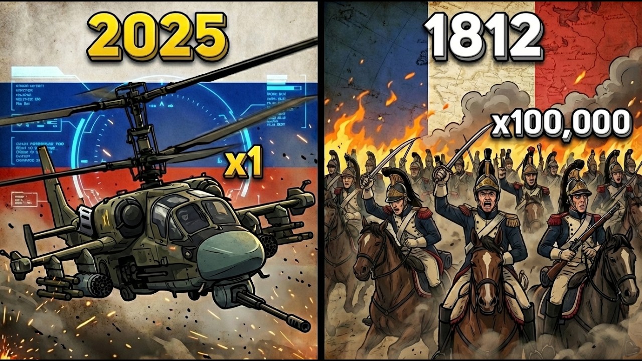 ЧТО ЕСЛИ КА-52 «АЛЛИГАТОР» УНИЧТОЖИТ АРМИЮ НАПОЛЕОНА В 1812 ГОДУ?
