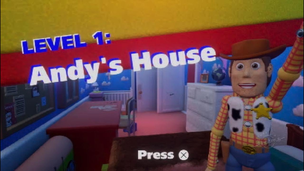Dreams (PS5) Toy Story: Woody's Redemption First Level
