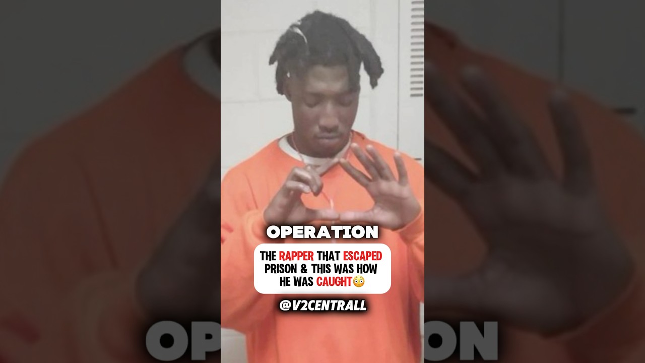 This Rapper Escaped Prison  & This Was How They Caught Him😳 #atlanta #olarunt #drill