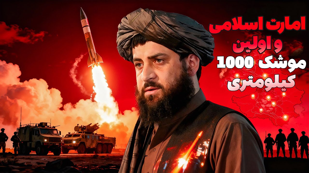🔥 اولین شلیک امارت اسلامی: موشک ساخت افغانستان با بُرد(۱۰۰۰ کیلومتر)؛ پیام جدید کابل به همسایگان.