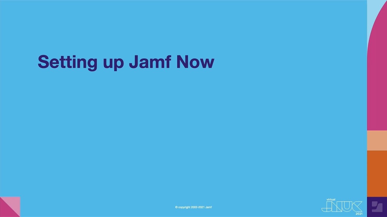 Setting up Jamf Now | JNUC 2021