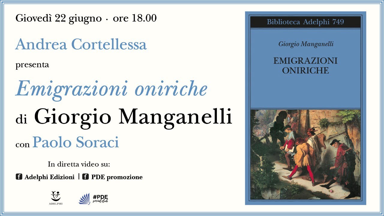 Andrea Cortellessa presenta Emigrazioni oniriche di Giorgio Manganelli