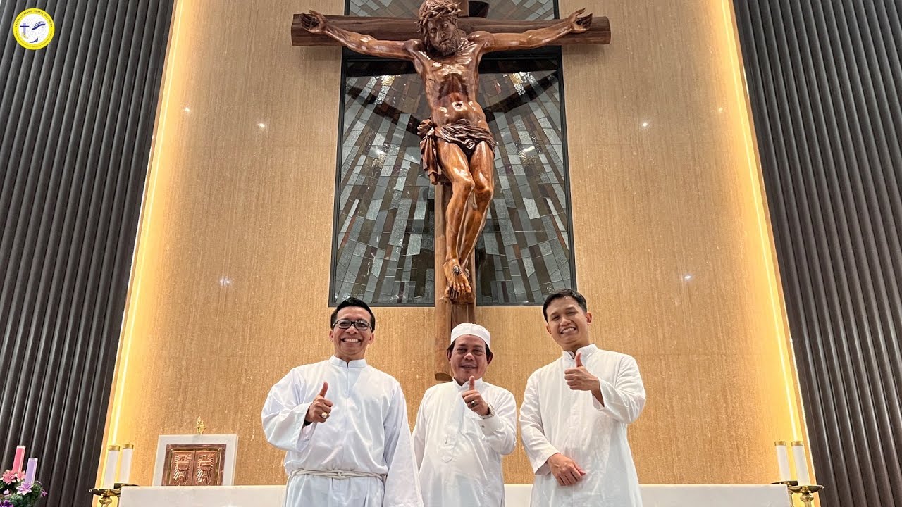 Kunjungan Kyai Mukti ke Gereja Paroki Cikarang