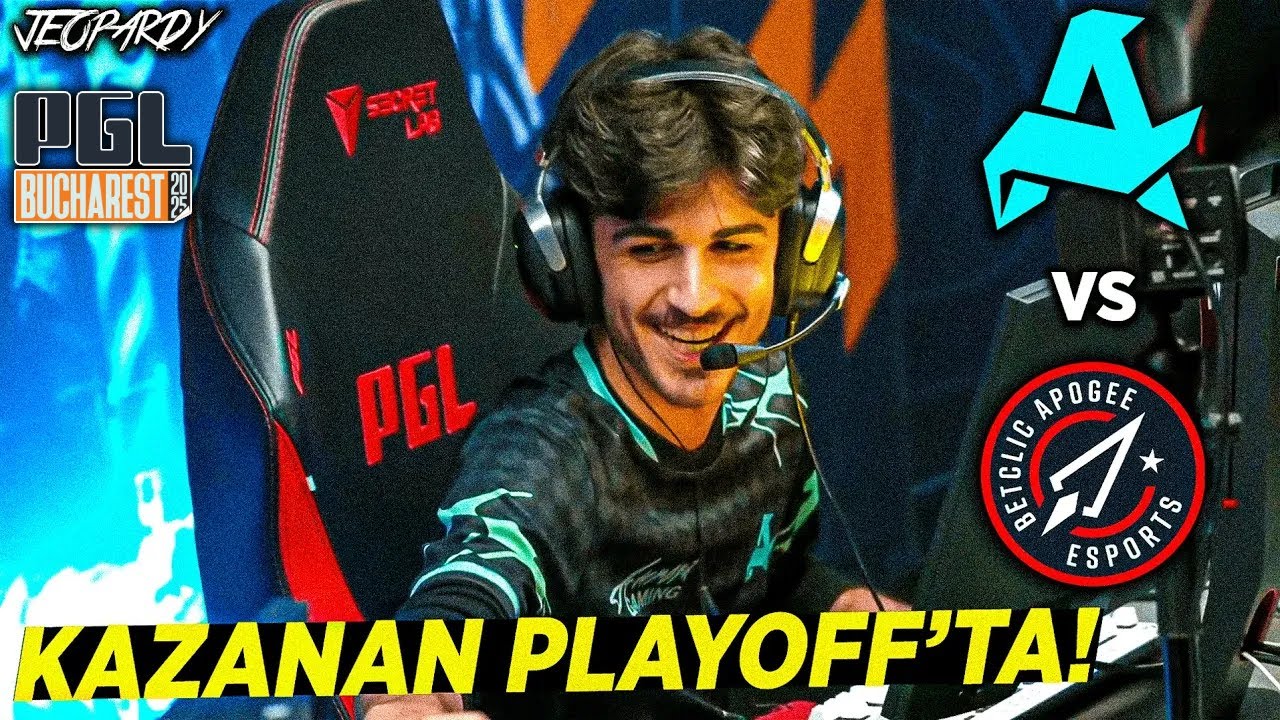WICADIA YOK EDİYOR 🔥, XANTARES MERMİYİ BÖLÜYOR 🔥 - Aurora vs Apogee (PGL Bucharest 2025)