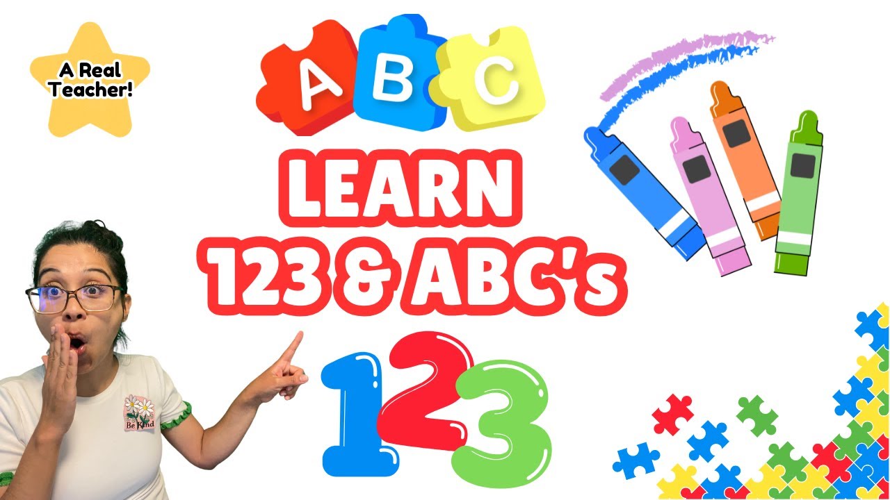 Interactive ABC & 123 Game Party | Live Phonics & Color Matching 🎉