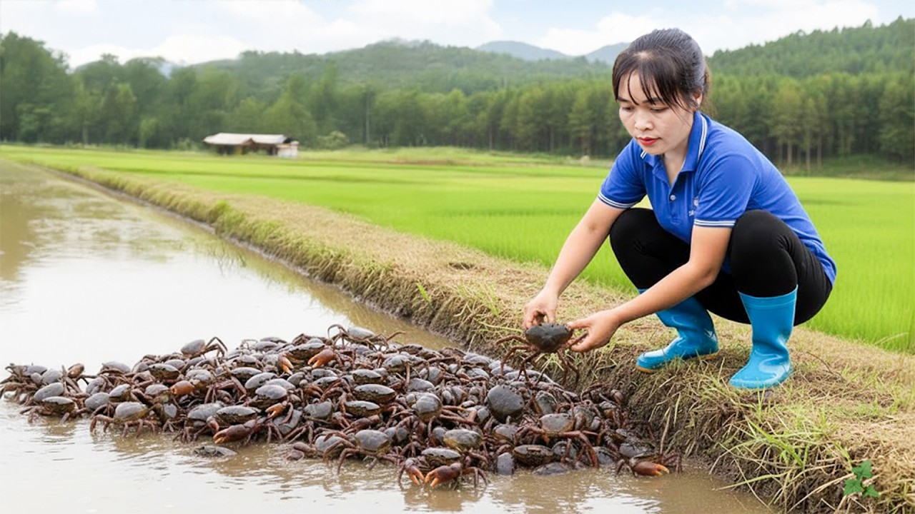 Como Capturei Muitos Caranguejos-do-Campo na Natureza e Levei ao Mercado – Vida no Interior