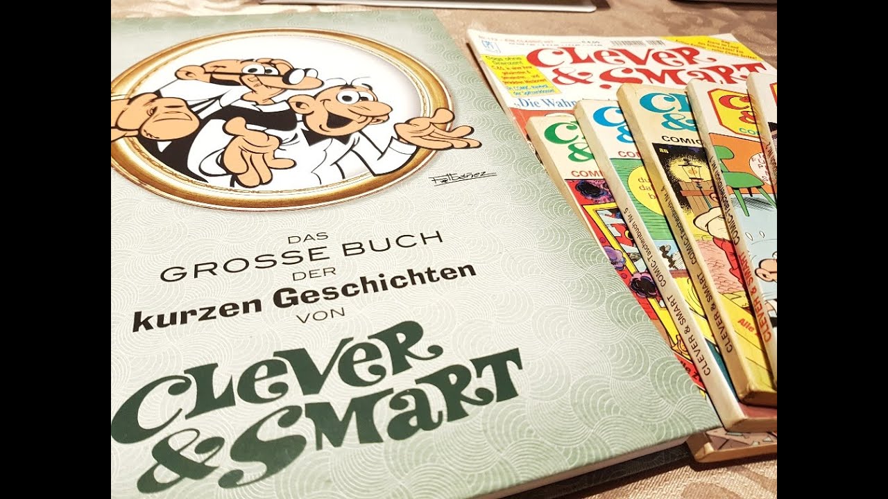 CLEVER & SMART Kurzgeschichten - Neuauflage der Chaos Agenten als Buch von Carlsen Comic --Review