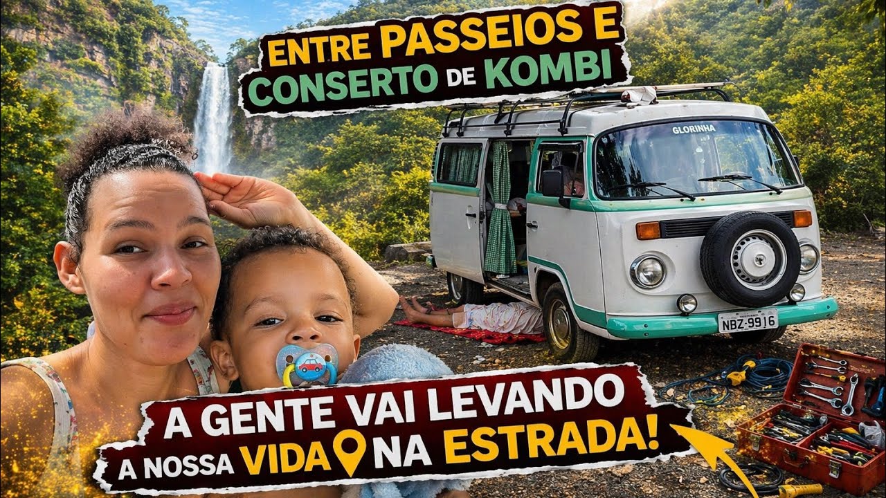 NADA normal  EM Um dia comum&hellip;  VIDA na estrada 😅