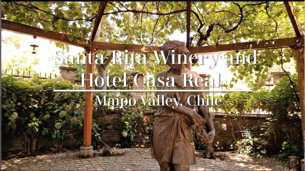 Luxury Wine Tours & Stays at Santa Rita Winery and Hotel Casa Real