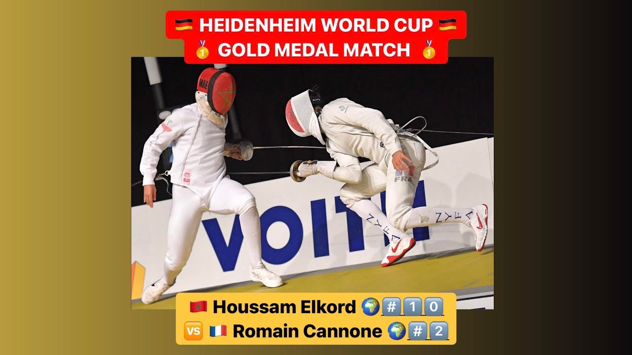 Heidenheim Grand Prix 2022 SME - GOLD - El Kord MAR v Cannone FRA