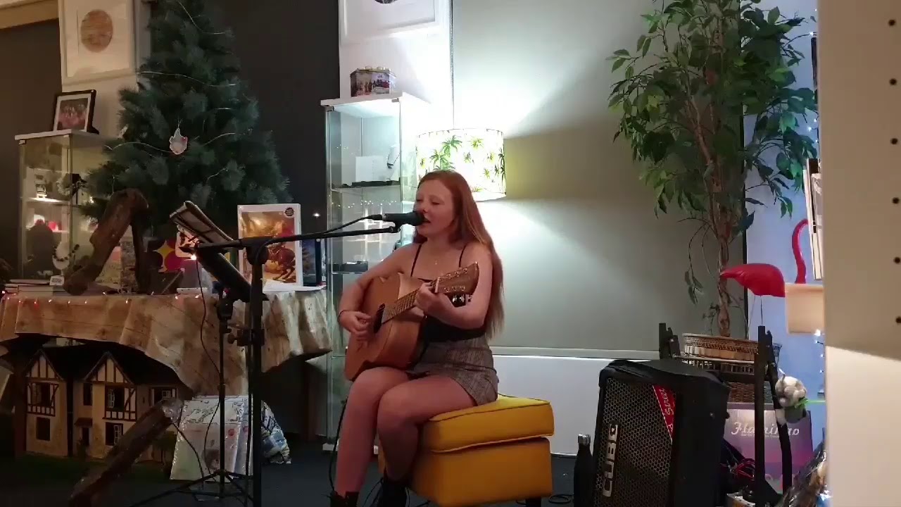 Anita performing 