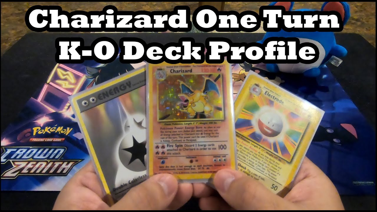 Pokemon TCG - Charizard One Turn Knock Out Deck Profile (Base Set)
