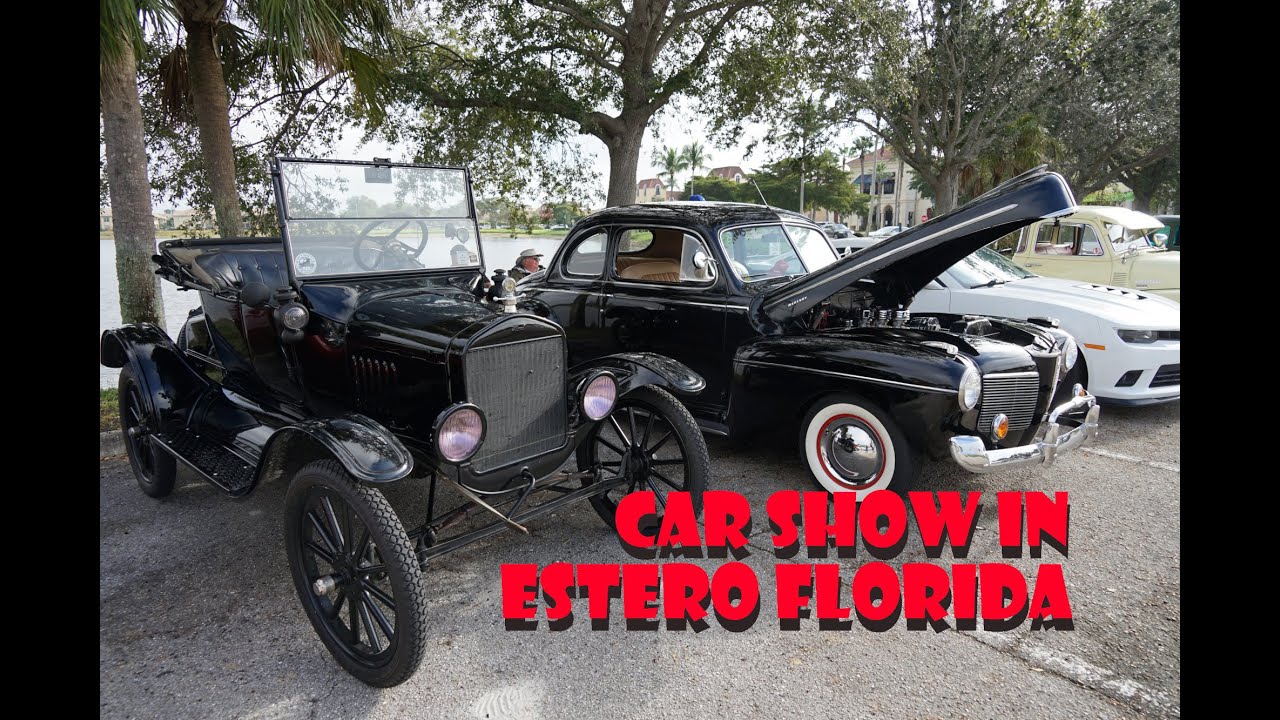 CAR SHOW AT MIROMAR OUTLETS ESTERO FLORIDA 12/7/2025
