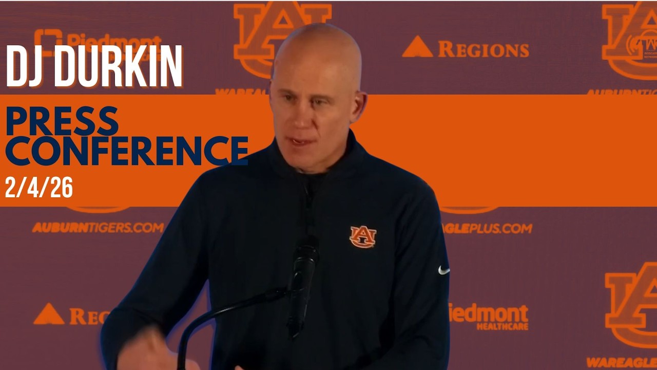 DJ Durkin talks about the Auburn Football off-season