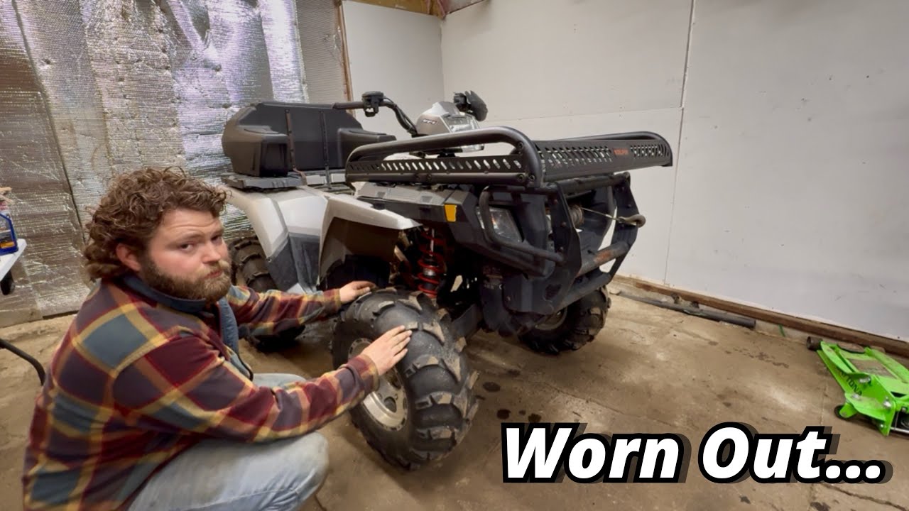 Lots to Repair on this Polaris Sportsman 800 and Full service!