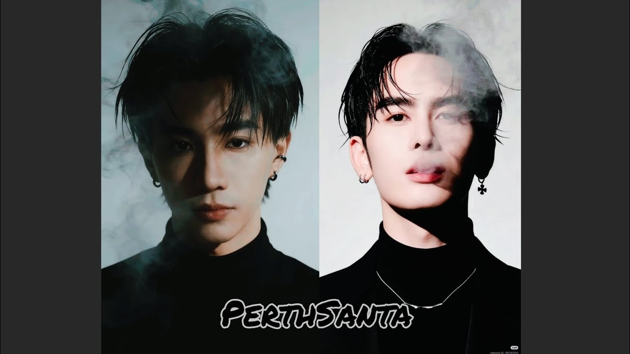 [PerthSanta:The golden Couple]🖤🤍#perthsanta #santapp #perthtanapon #blkiss 