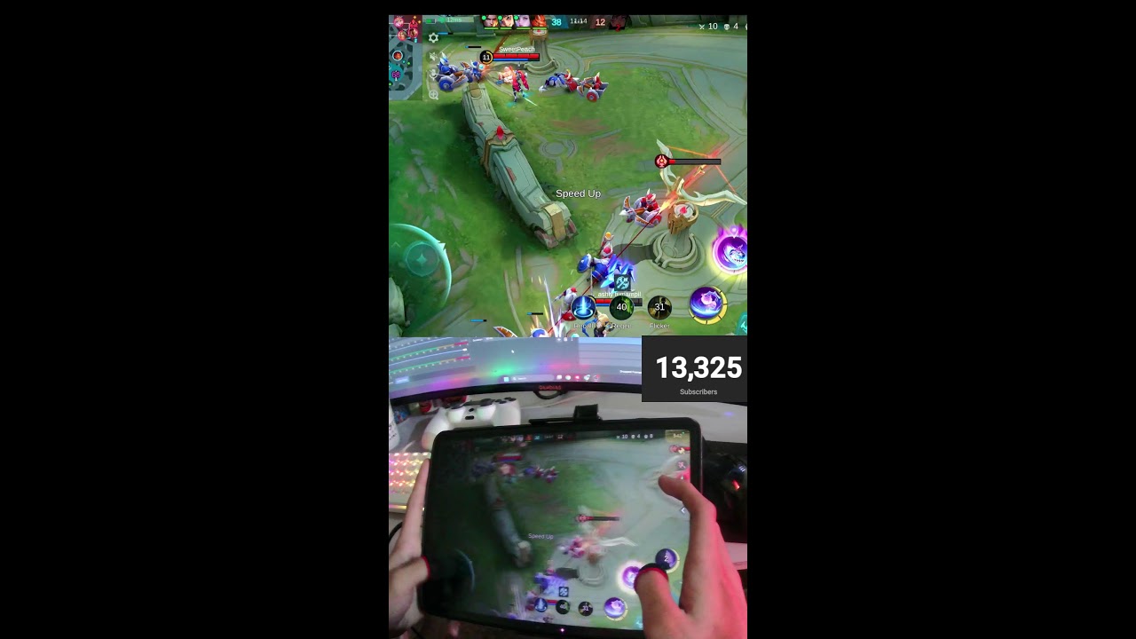 mlbb lve hand cam!