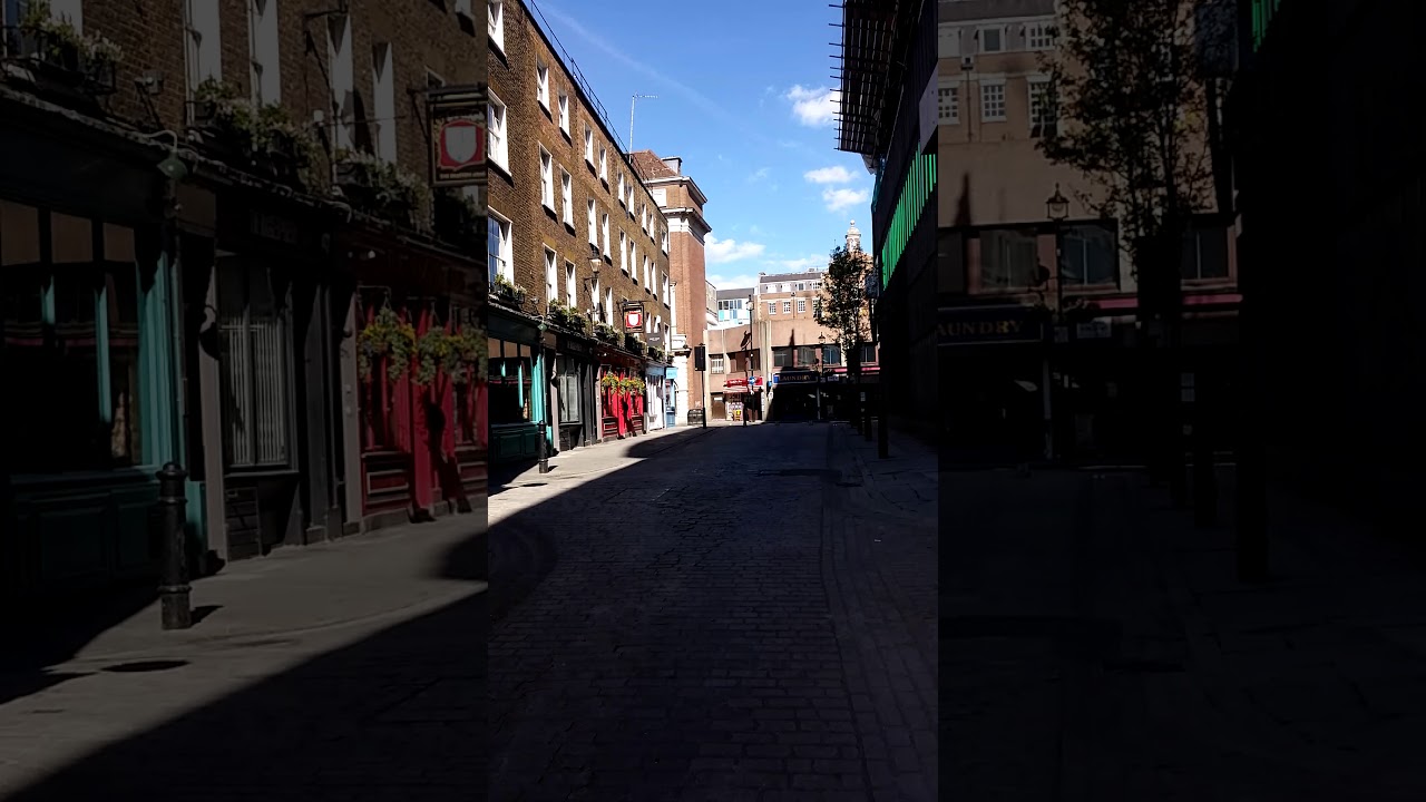 London's Carnaby Street under Lockdown - April 2020