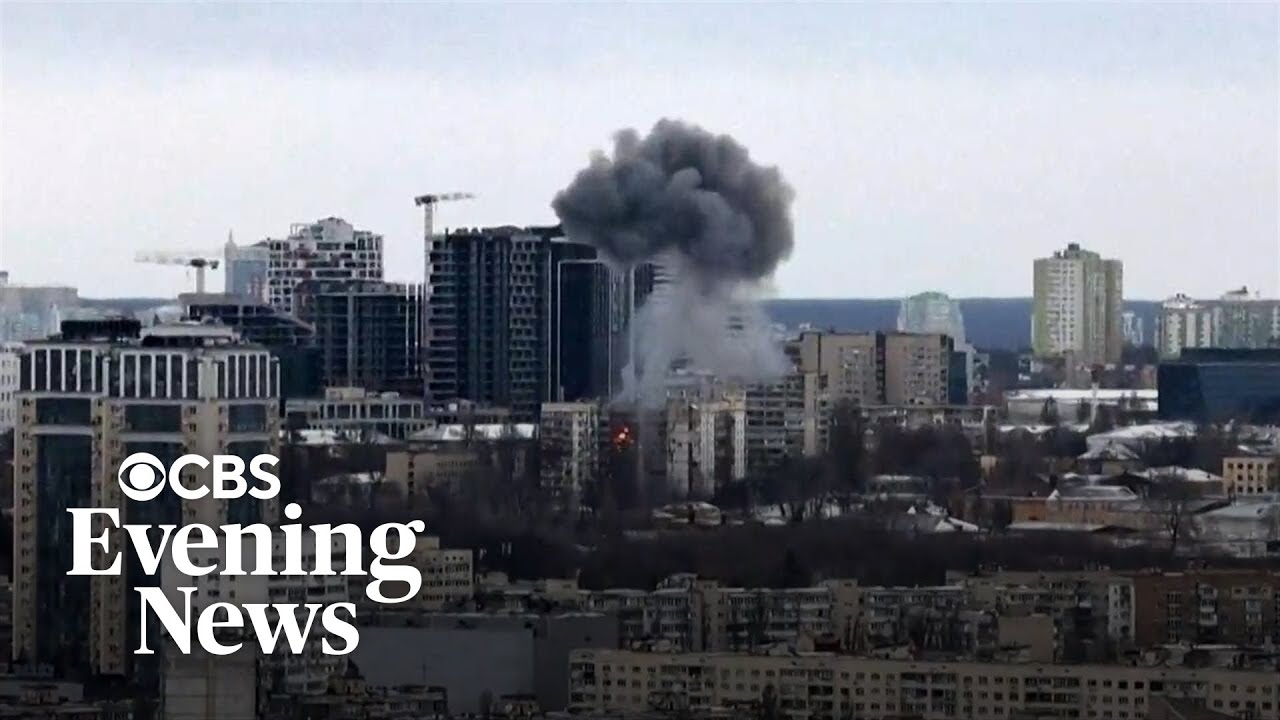 Russia launches massive attack on Kyiv with drones, missiles ahead of Trump-Zelenskyy meeting