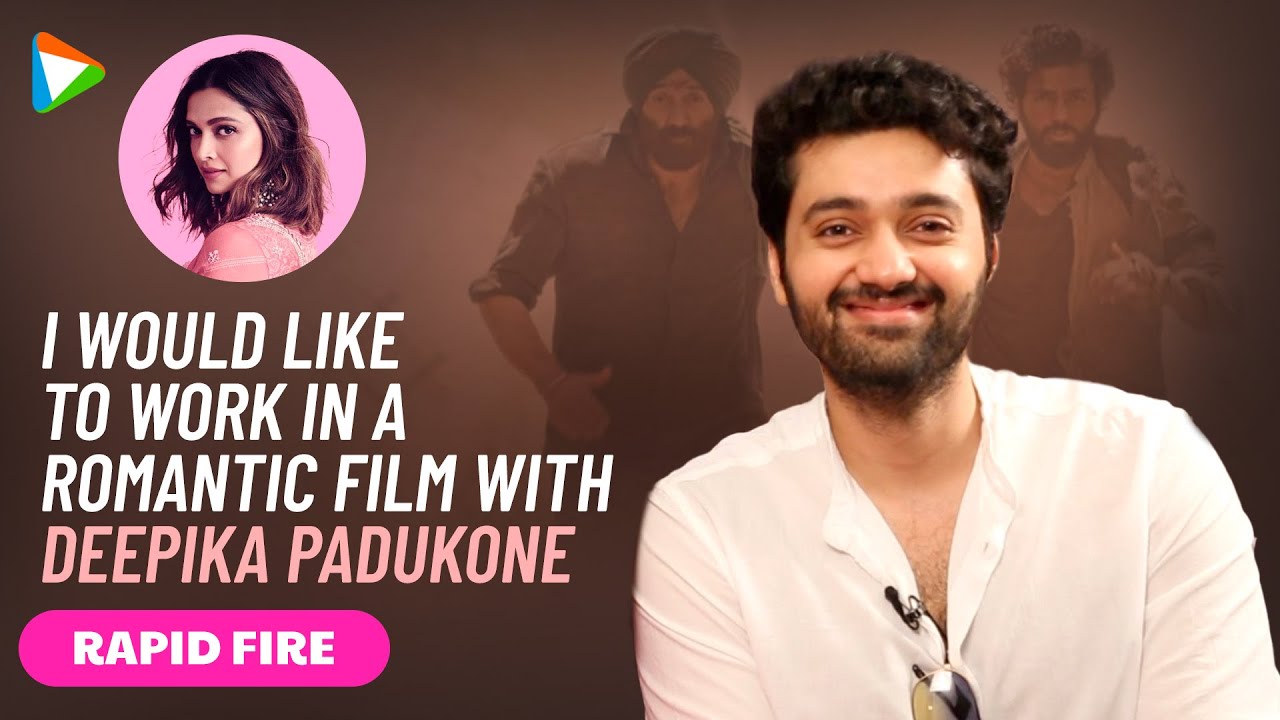 Utkarsh Sharma: "Sunny Deol is master actor" | Simratt Kaur | Gadar 2 | Rapid Fire