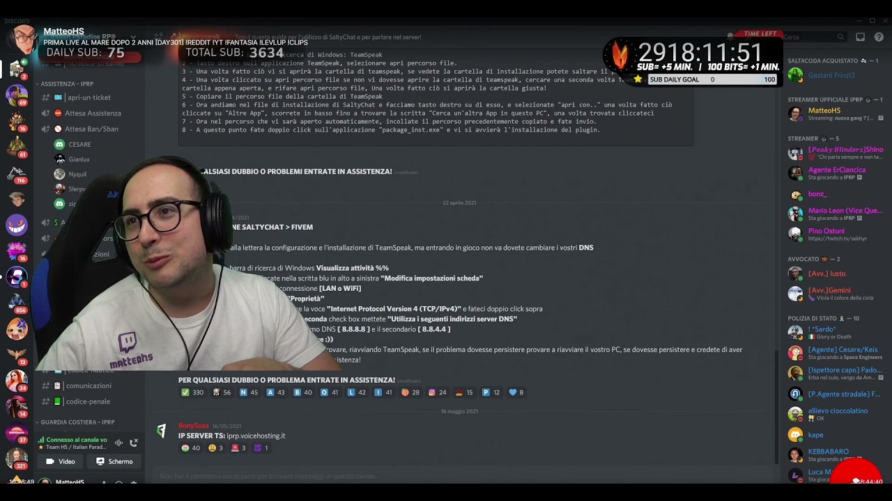 MatteoHS ringrazia IPRP e lo consiglia!