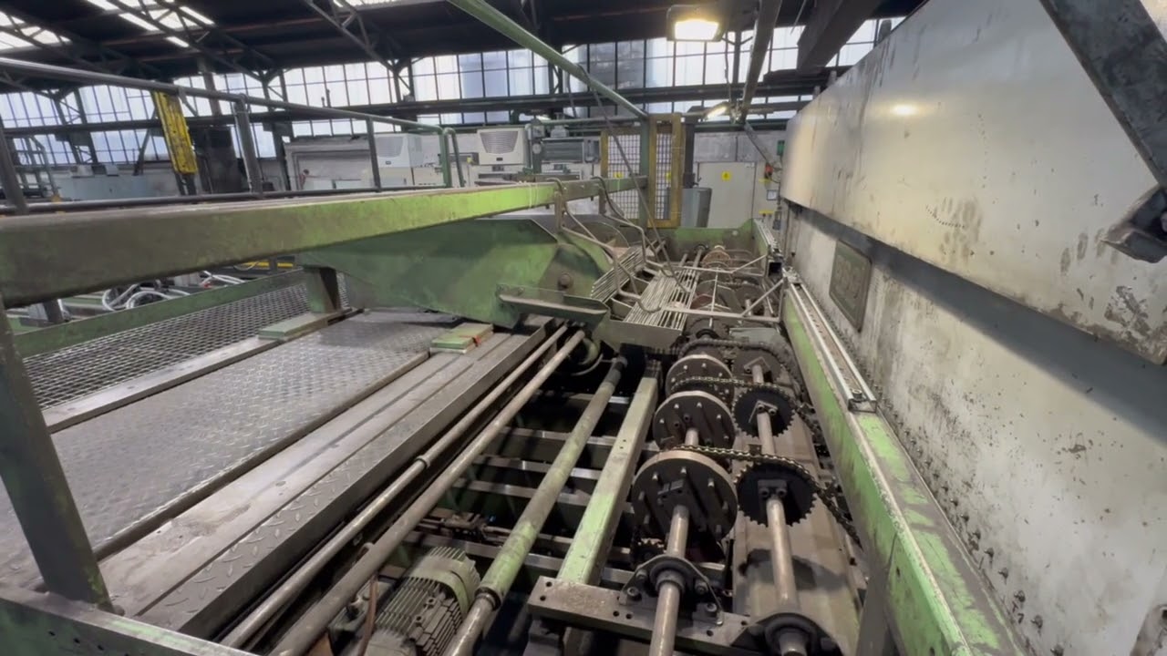 welding line for the production of special sheets and engineered fabric mesh