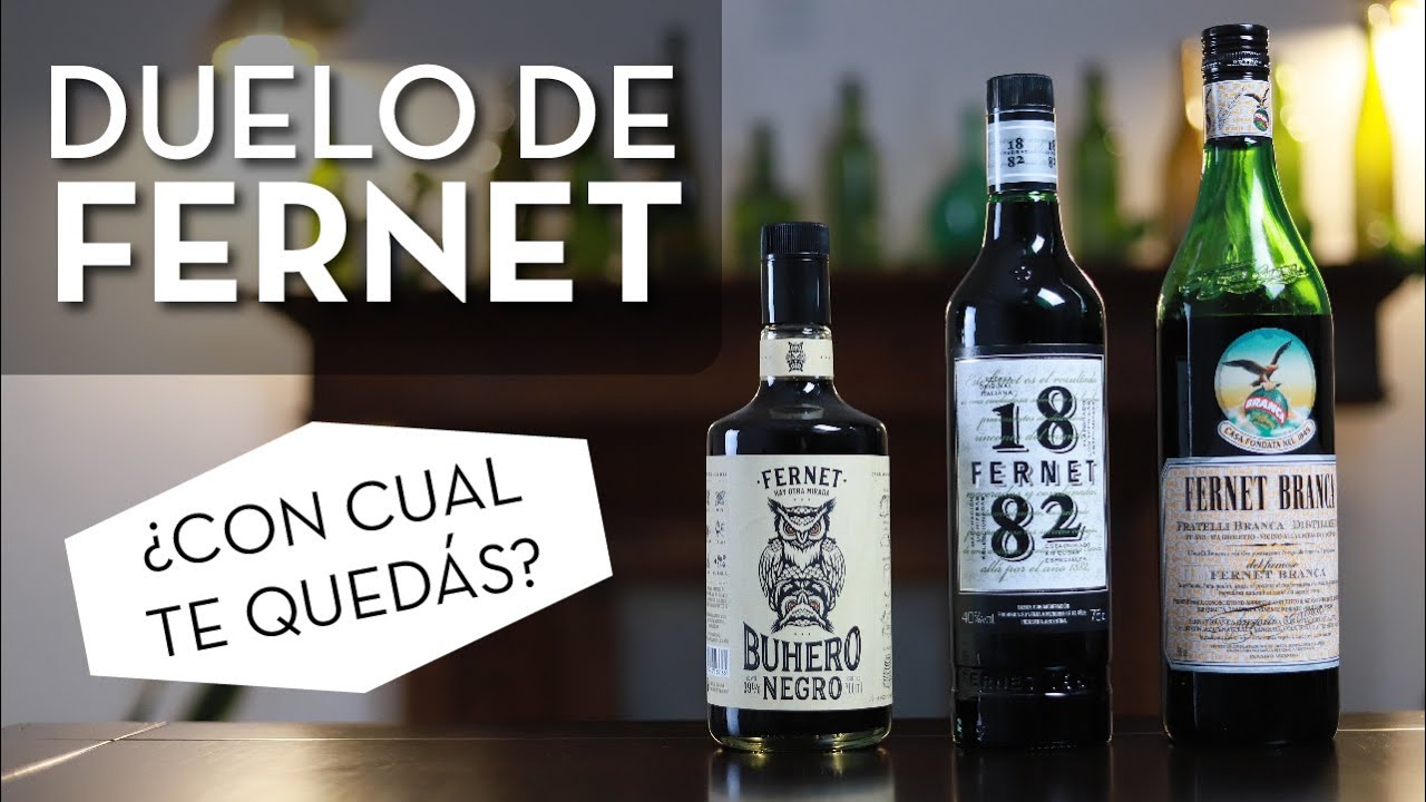 Fernet Branca Vs Fernet 1882 Vs Fernet Buhero Negro | Los catamos solos y con Coca Cola