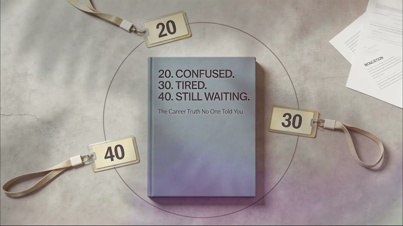 Lost at 20. Lost at 30. Still Lost at 40. The Career Book That Finally Stops Lying to You